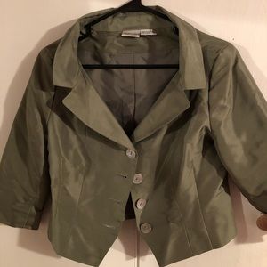 Green blazer
